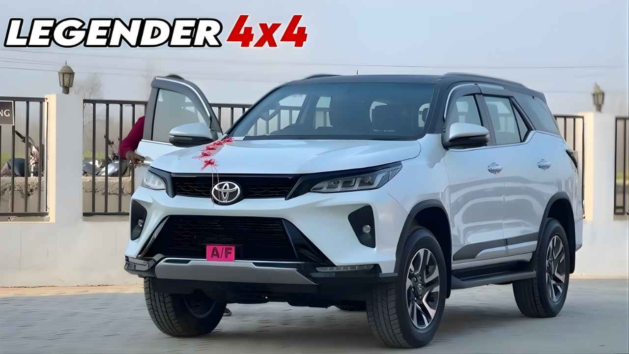 Toyota Fortuner Legender Launched: Powerful Engine, Modern Features at ₹40 Lakhs