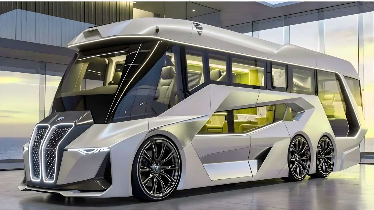 BMW iX Motorhome 2026 Launch: Ultra-Luxury Travel Experience with OLED Screens and Smart Design