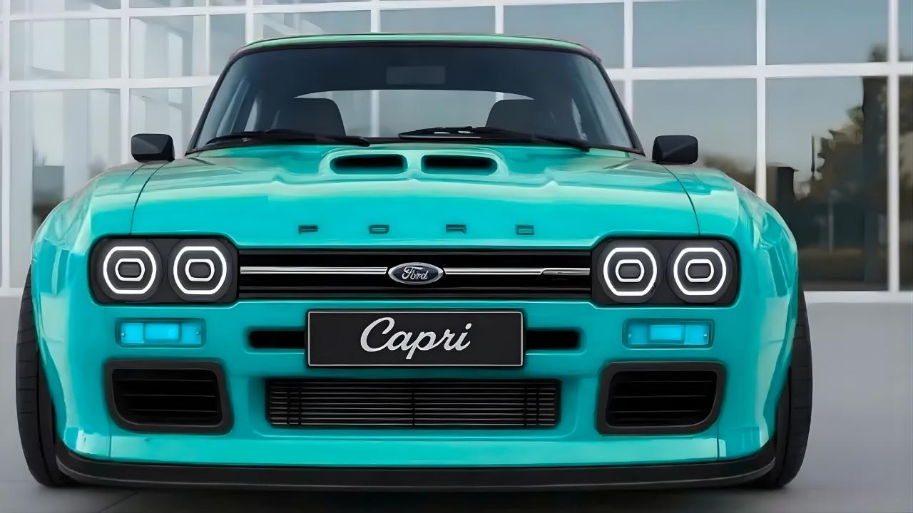 Ford Capri 2026 Revealed: Electric Revival with Bold Design and Smart Technology